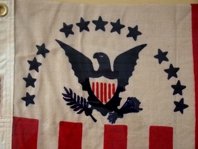 A U. S. Coast Ensign made between 1915 and 1953 — image 2